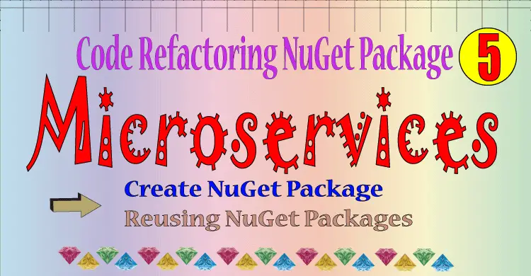 ASP.NET Core Microservices Code Refactoring into Reusable NuGet Package