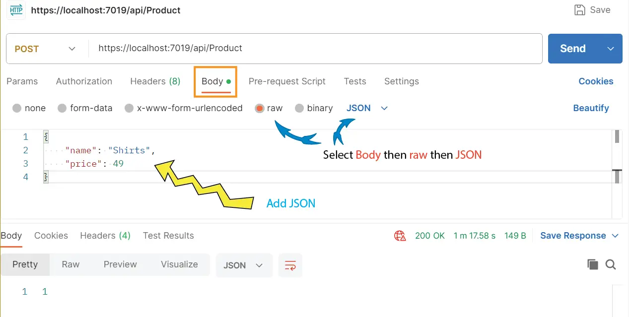 CQRS Postman Testing