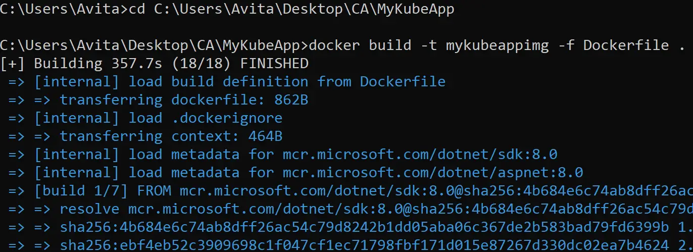 Docker build Command